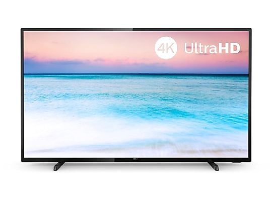 TV LED 58" - Philips 58PUS6504/12, UHD 4K HDR, Micro Dimming, 20 W, Dolby Atmos, Wi-Fi, Negro