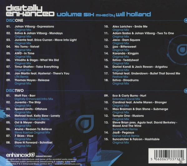 VARIOUS, Will Holland - Digitally Enhanced Vol.6  - (CD)