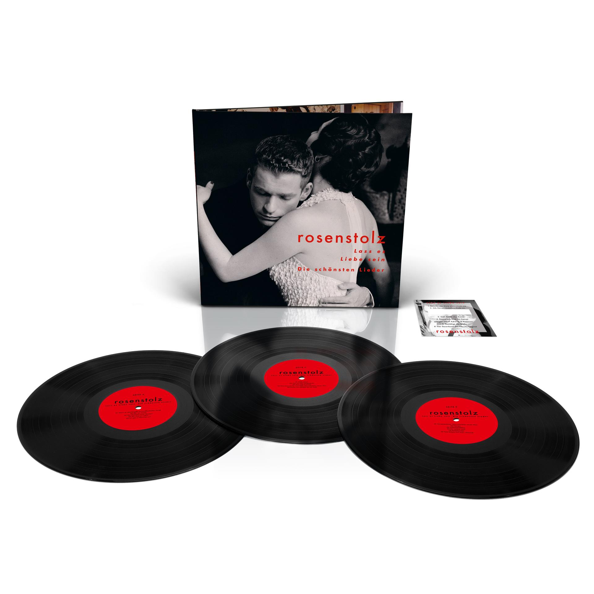 Rosenstolz - Lass es Liebe sein - die schönsten Lieder von Rosenstolz (3LP)  - (Vinyl)