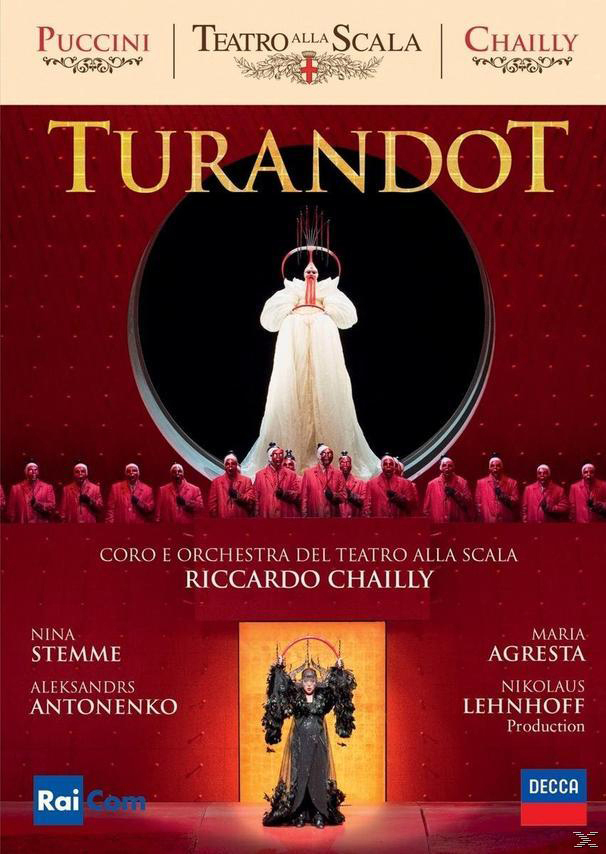 Nina Stemme, Maria Agresta, Aleksandrs Turandot Orchestra Scala - - Antonenko, (DVD) La