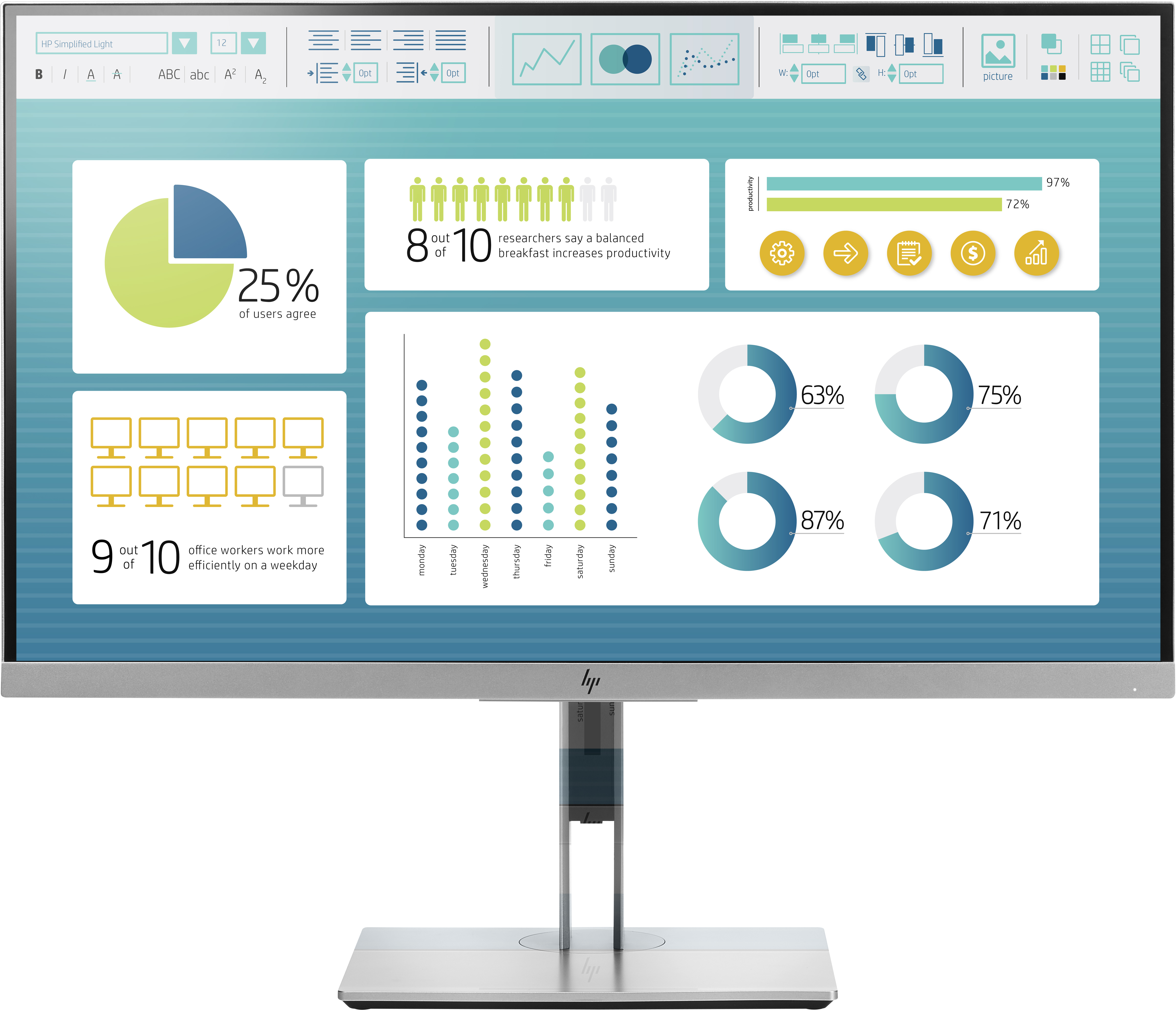 HP EliteDisplay E273