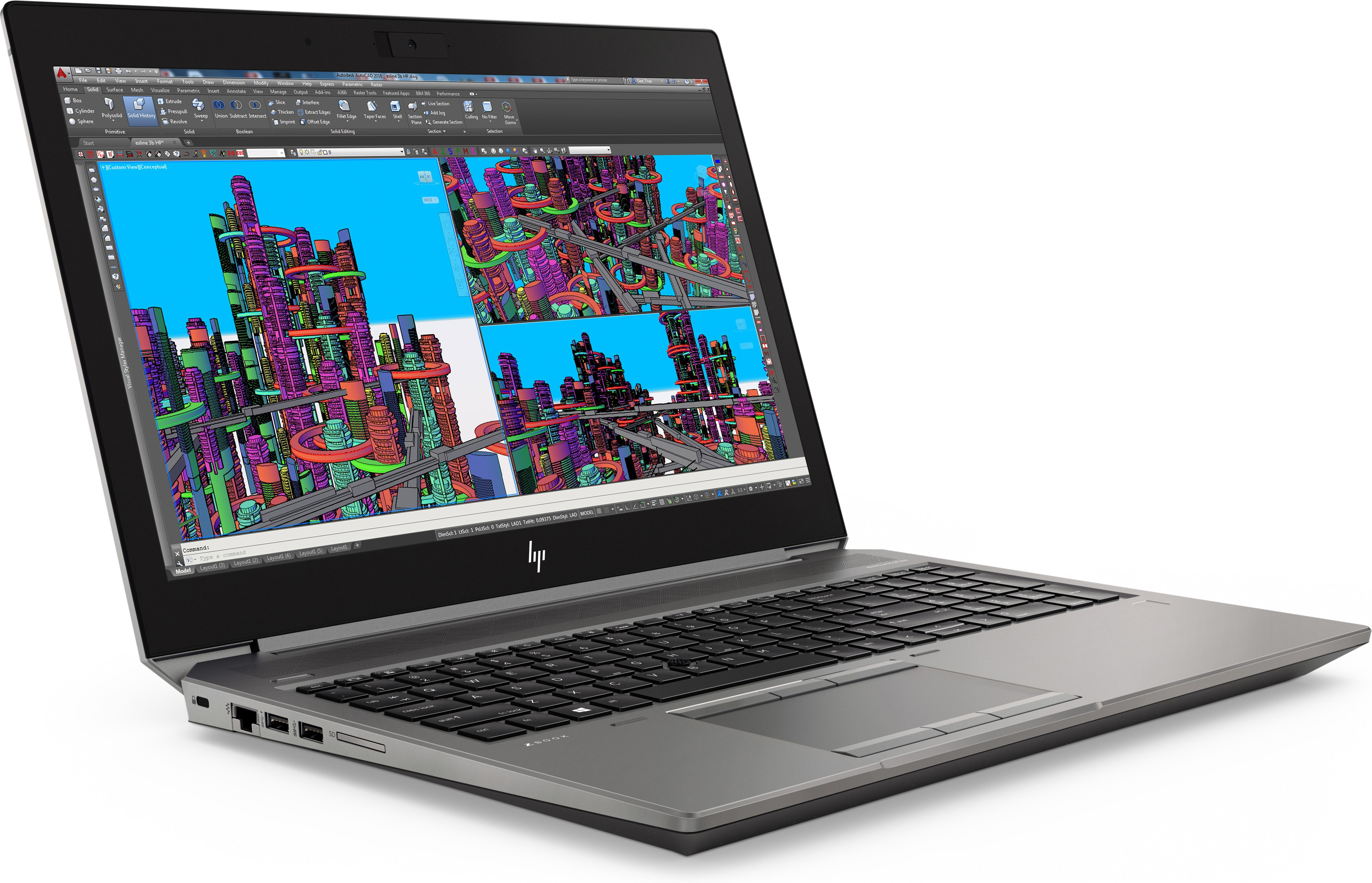 HP - B2B ZBook Studio G5 - 15,6 Zoll - Intel® Core™ i7 i7-8850H - 16 GB - 512 GB
