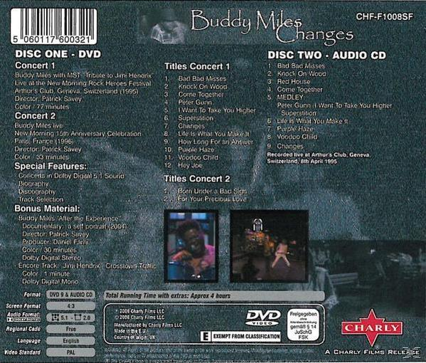 Buddy Miles - Changes  CD+DVD  - (DVD + CD)