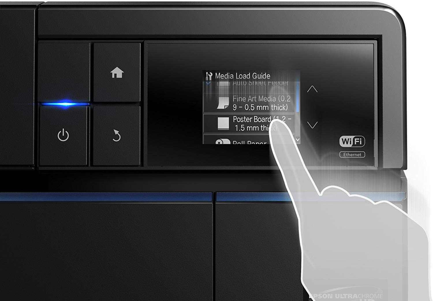 Impresora - Epson SC-P800, Inyección de tinta, 9 cartuchos, Negro
