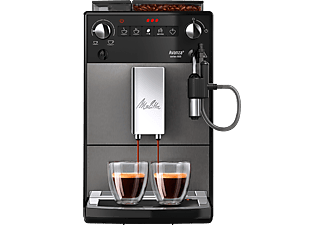 MELITTA Serie 600 - Machine à café automatique (Noir/Acier inoxydable)