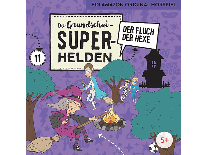 Die Grundschul-superhelden - 11: Der Fluch Der Hexe - (CD)