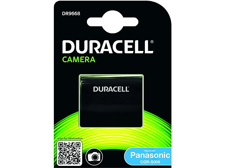 DURACELL Batterij DR9668 - Panasonic CGA-S006