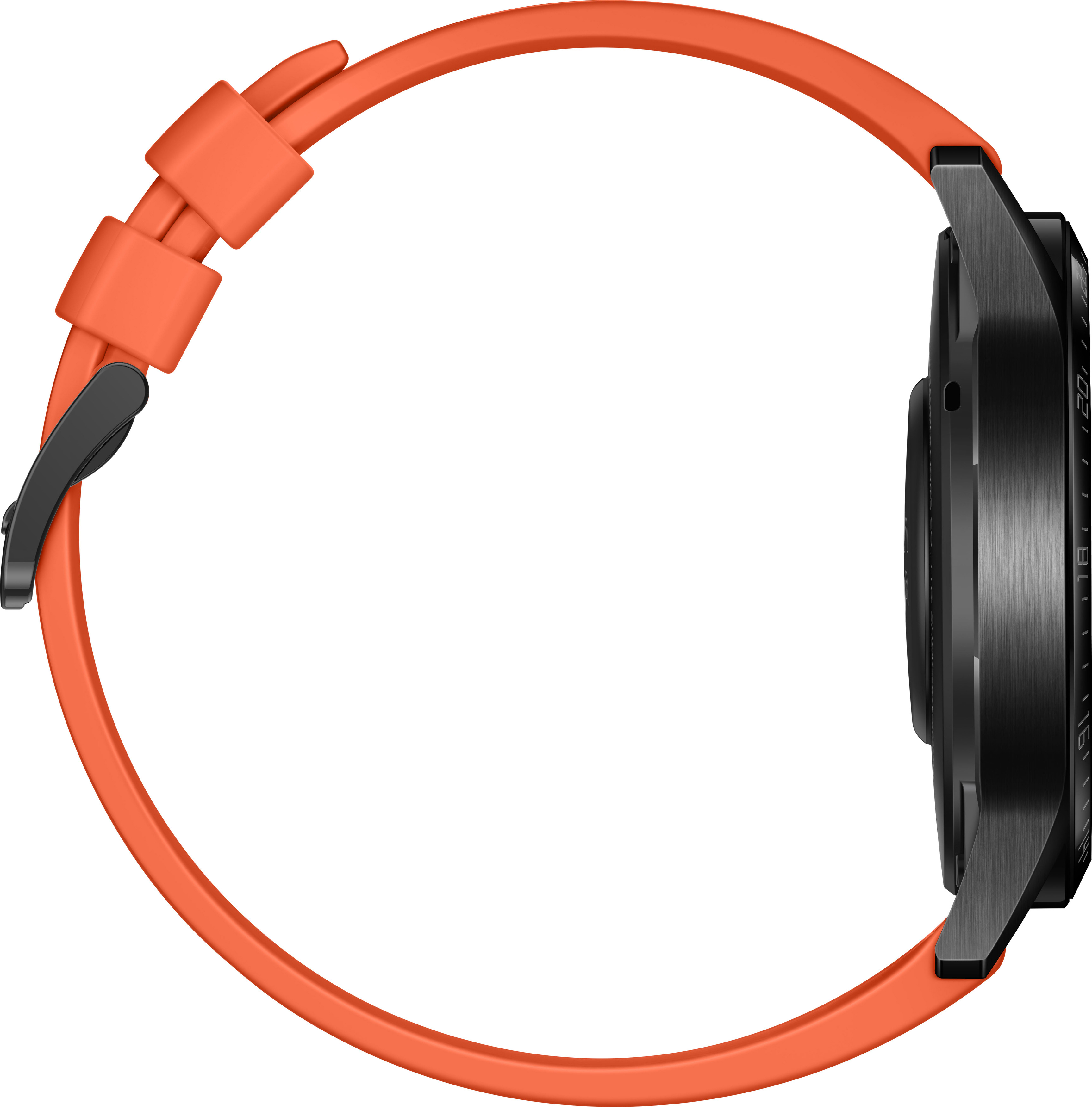 HUAWEI Watch GT 2 46mm Sunset Smartwatch Fluorkautschuk, 140-210 mm, Orange