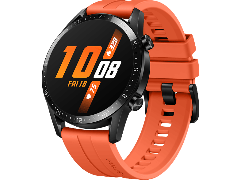 140-210 Fluorkautschuk, GT Orange Smartwatch HUAWEI 2 mm, Sunset 46mm Watch