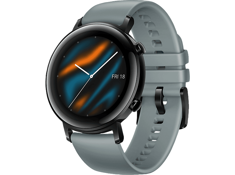 Fluorkautschuk, 130-200 Smartwatch Sport 2 Watch 42mm Blaugrau GT mm, HUAWEI