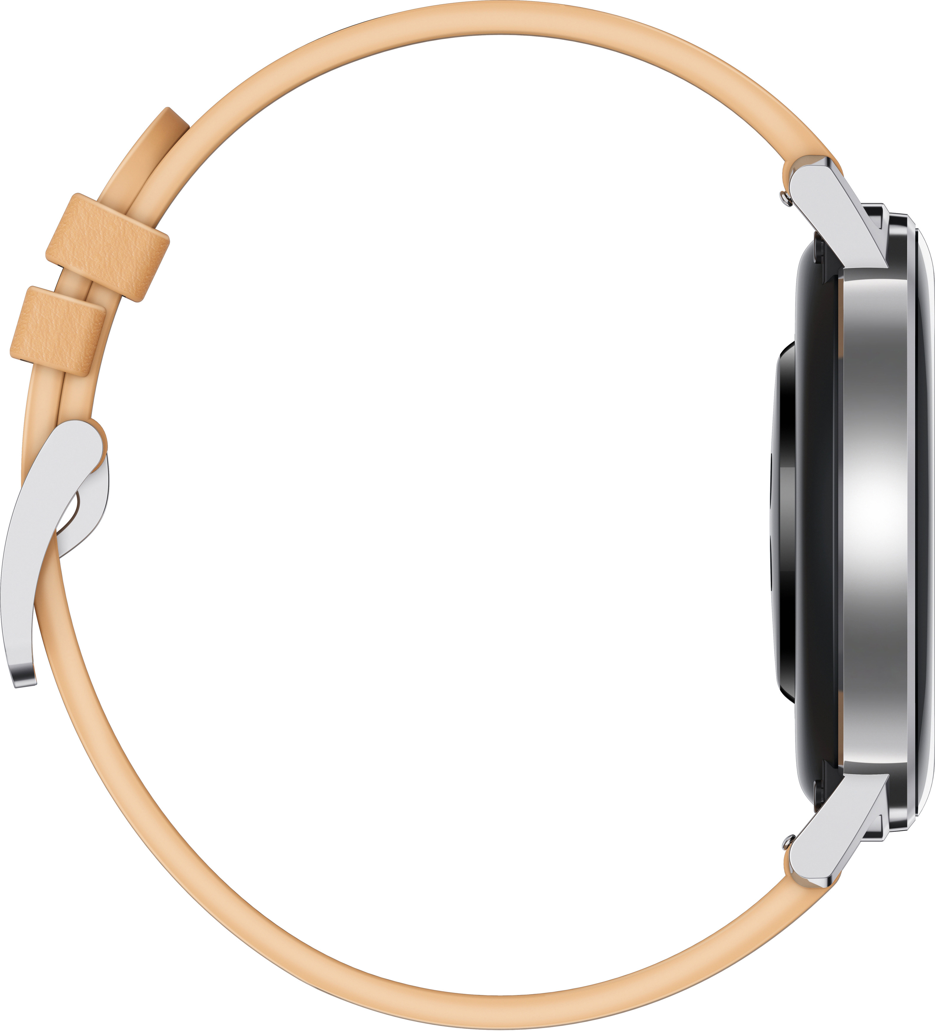 HUAWEI Watch GT 2 42mm Classic Smartwatch Leder, 130-200 mm, Beige