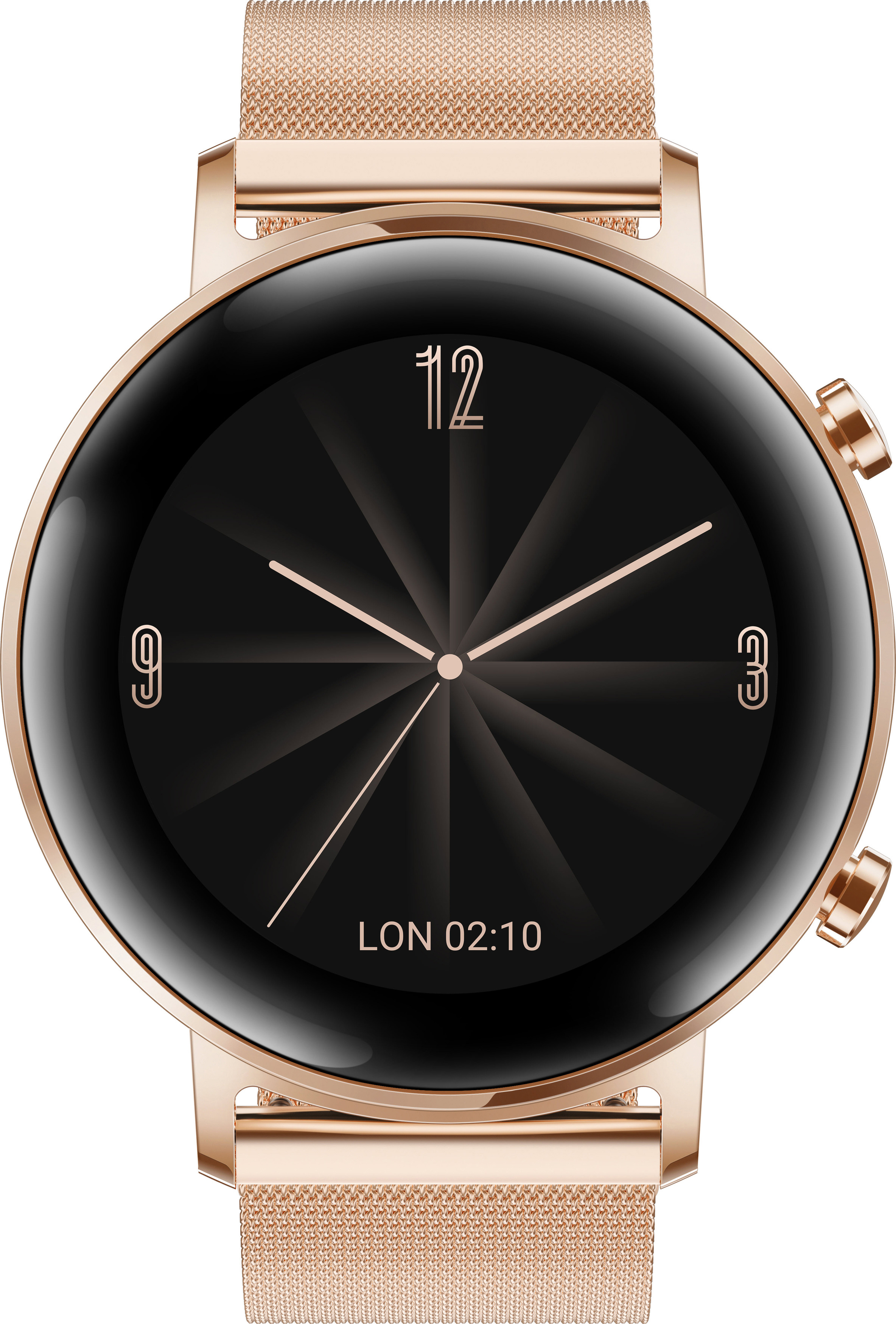 HUAWEI Watch GT 2 42mm Elegant Smartwatch Metall, 130-200 mm, Roségold
