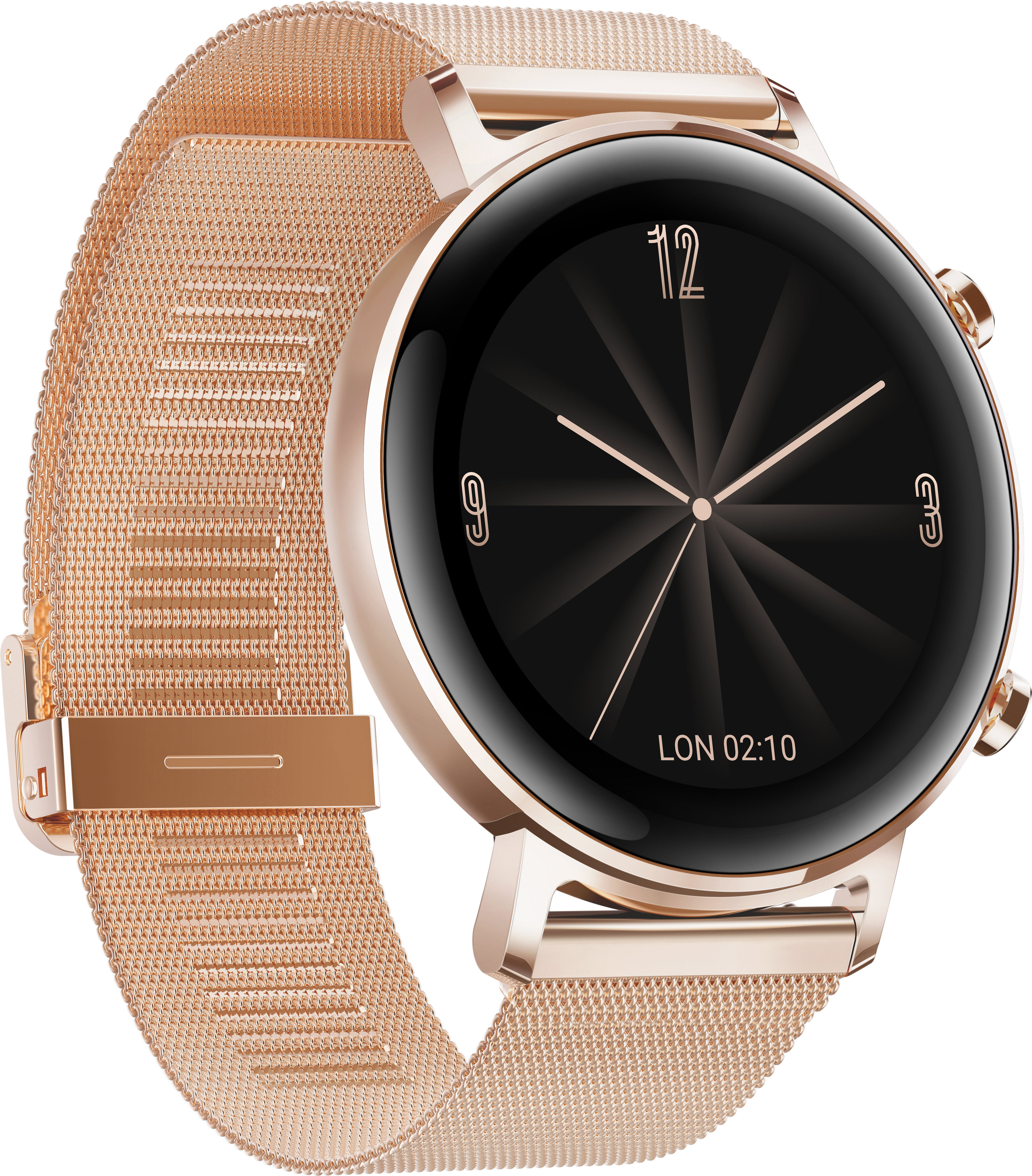 HUAWEI Watch GT 2 42mm Elegant Smartwatch Metall, 130-200 mm, Roségold