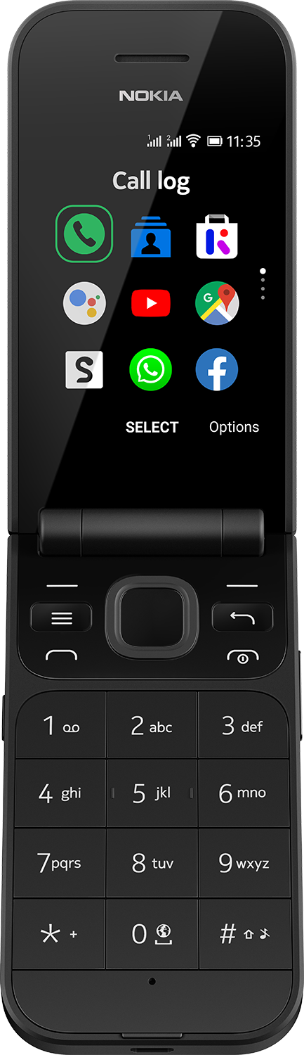 NOKIA 2720 Flip Dual-SIM, schwarz