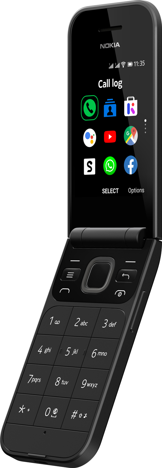 NOKIA 2720 Flip Dual-SIM, schwarz