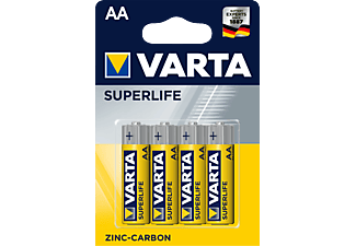 VARTA Superlife cink szén ceruzaelem (4xAA)