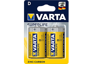 VARTA Superlife cink szén góliátelem (2xD)