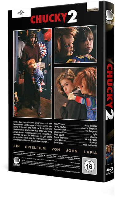 Chucky 2 – exklusive Hartbox, streng limitiert *alternative Synchro Blu-ray + CD