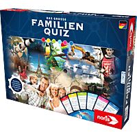 NORIS Das große Familienquiz Gesellschaftsspiel, Mehrfarbig