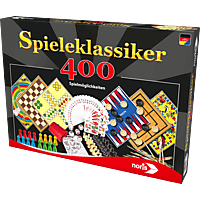 NORIS Spieleklassiker - 400 Spielmöglichkeiten Gesellschaftsspiel, Mehrfarbig