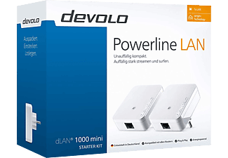 DEVOLO DLAN 1000 - Adaptateur LAN Powerline (Blanc)