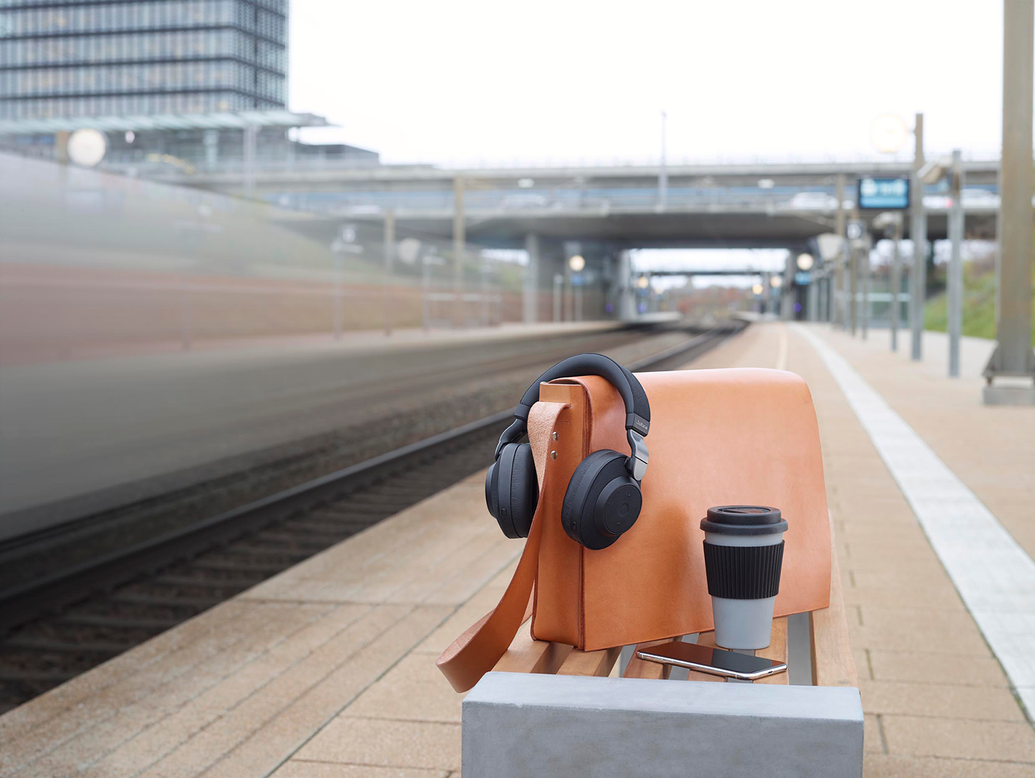 JABRA Elite 85h Titanium Zwart