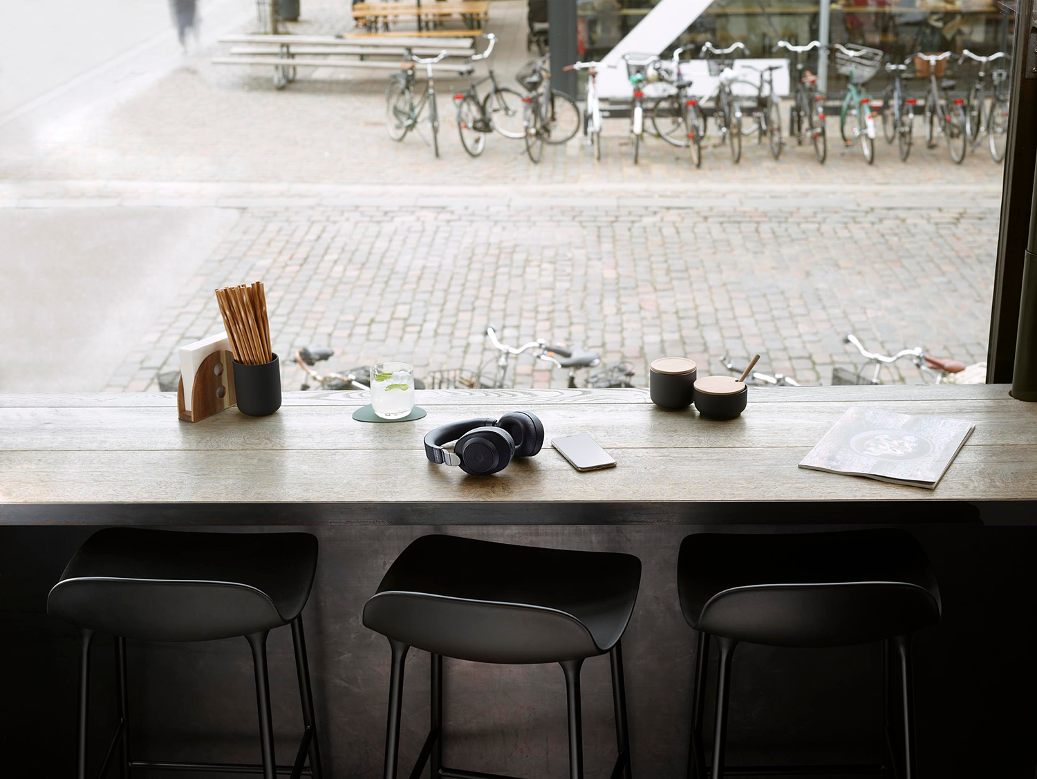 JABRA Elite 85h Titanium Zwart