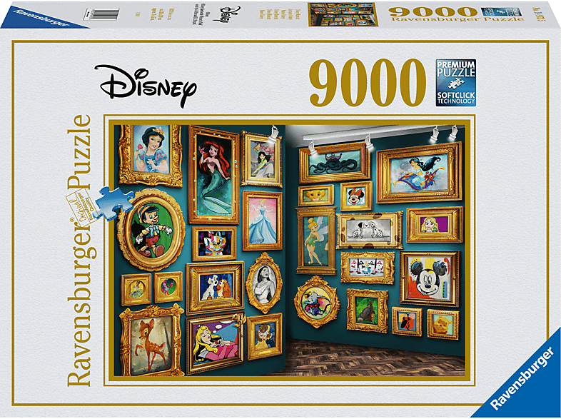 Puzzle Disney RAVENSBURGER Mehrfarbig Museum