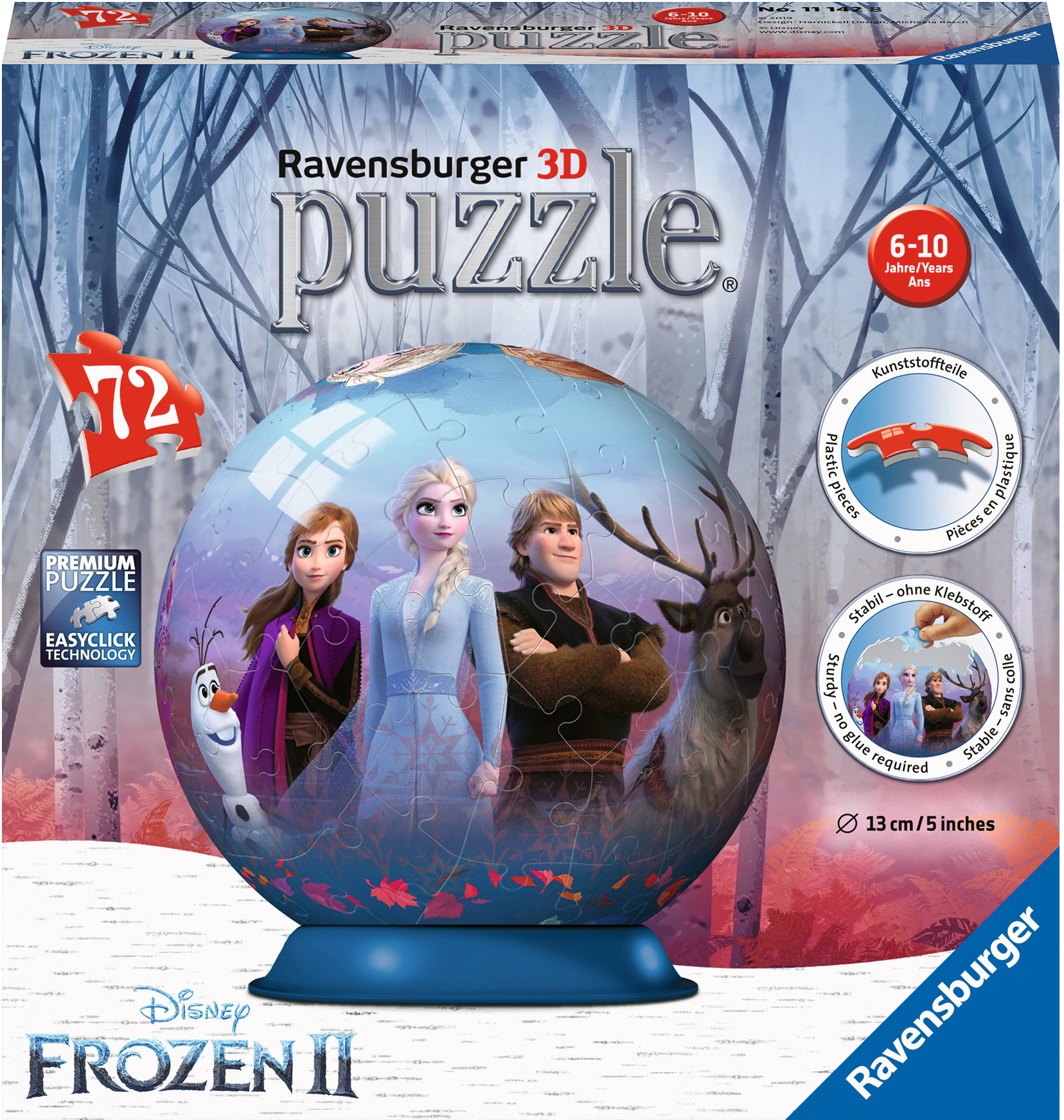 Frozen RAVENSBURGER Mehrfarbig 2 3D Puzzle
