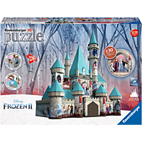 RAVENSBURGER Disney Frozen 2 Schloss 3D Puzzle-Bauwerke, Mehrfarbig