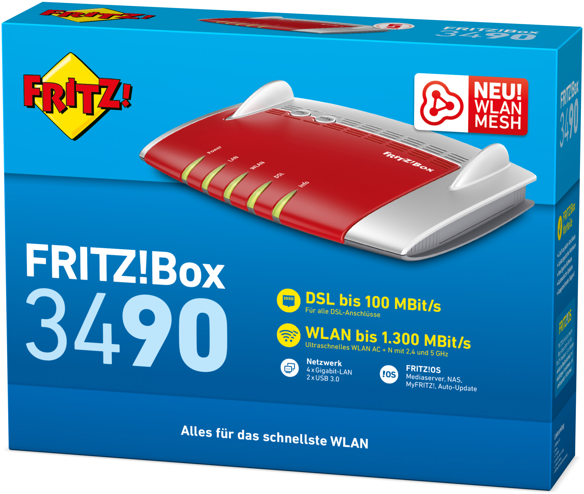 AVM FRITZ!Box 3490 Router