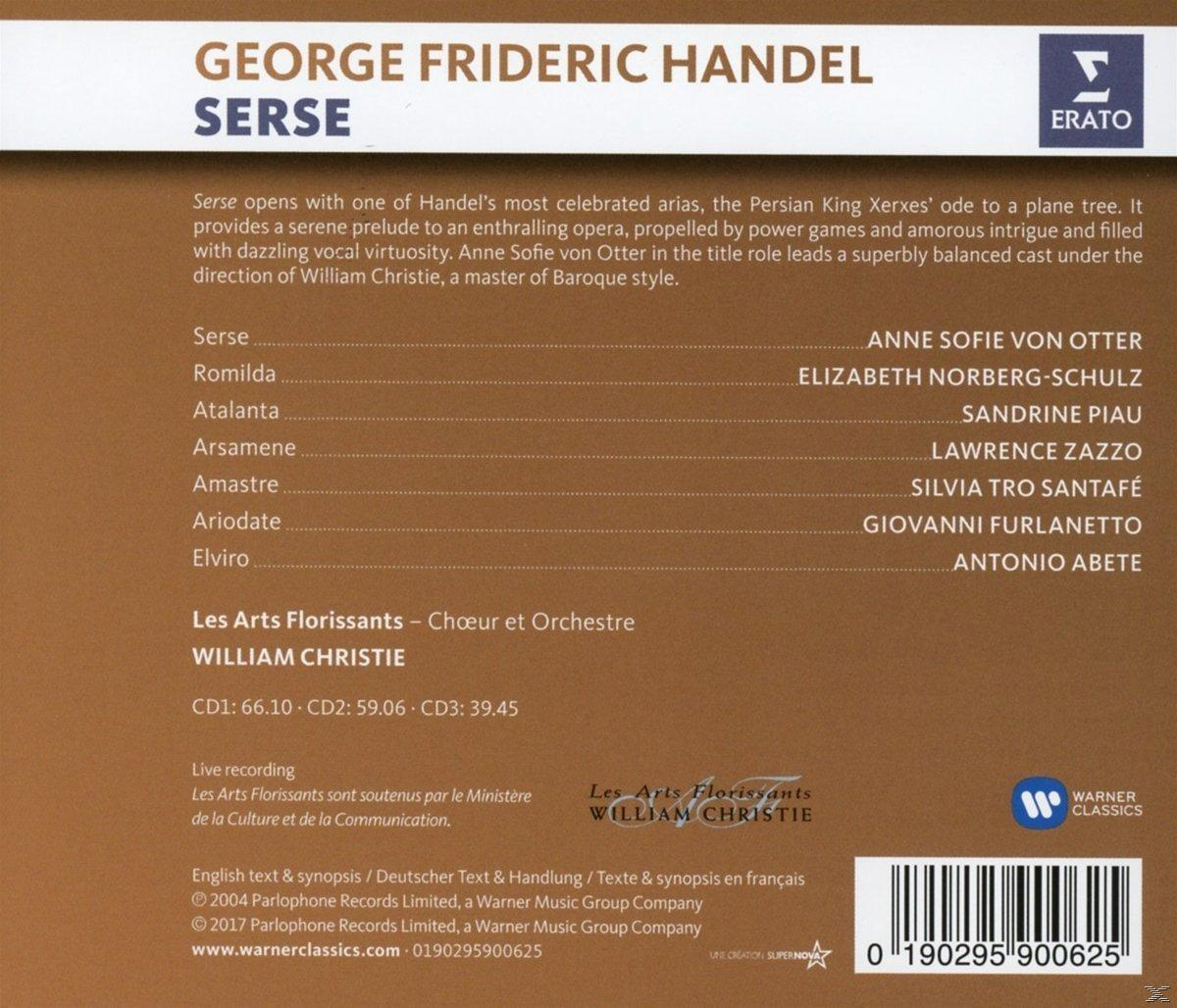 Albumcover von George Frideric Händels Oper Serse.