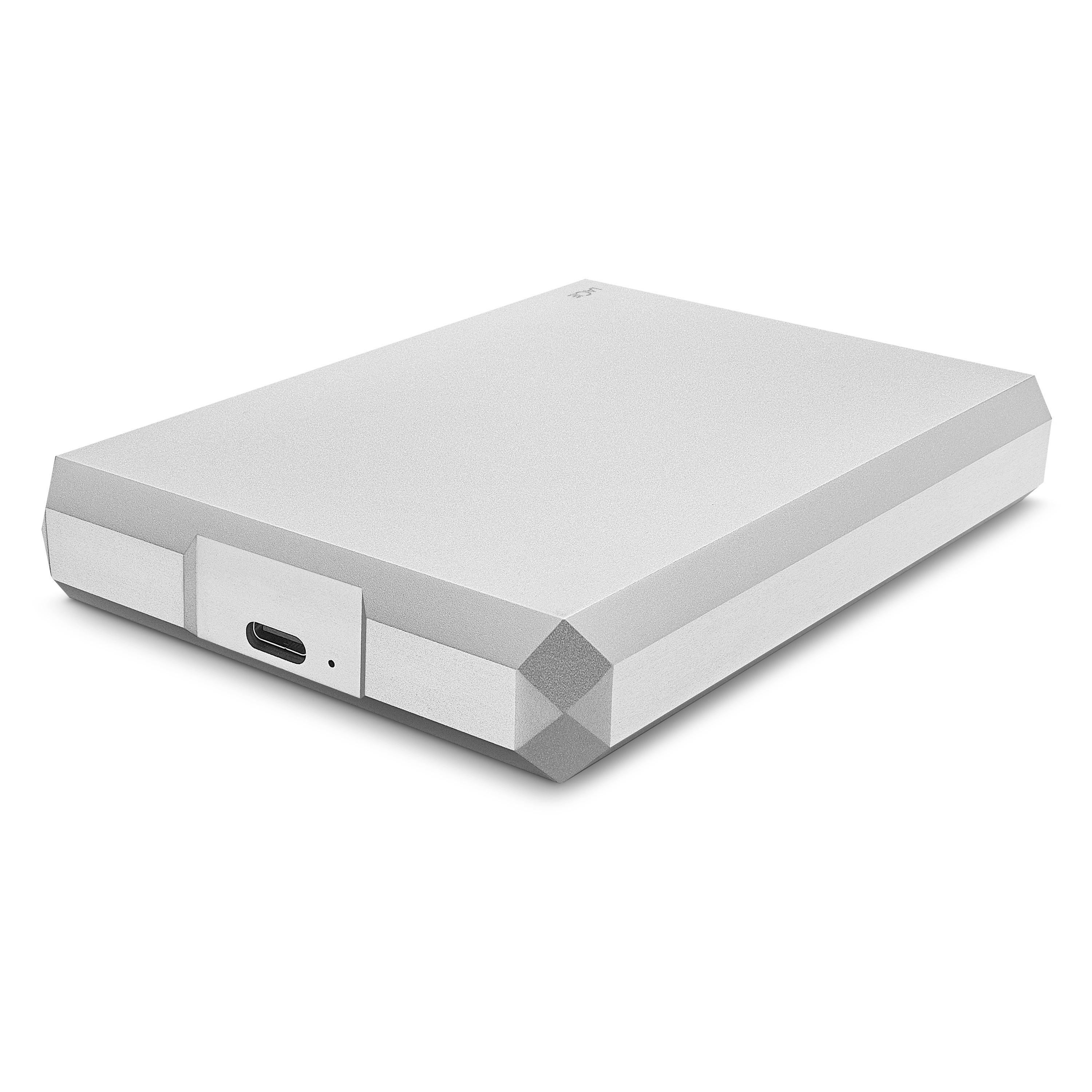 LACIE Mobile Drive USB-C Festplatte, 5 TB HDD, 2,5 Zoll, extern, Mond-Silber