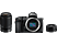 NIKON Z 50 Body + NIKKOR Z DX 16-50 mm 1:3.5-6.3 VR + NIKKOR Z DX 50-250 mm 1:4.5-6.3 VR - Systemkamera Schwarz