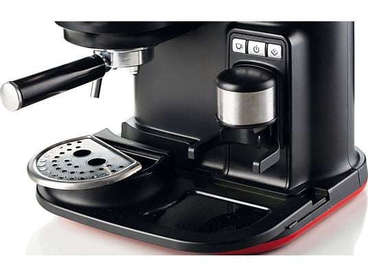 ARIETE ARI-1318 Moderna - Espressomaschine (Rot/Schwarz)