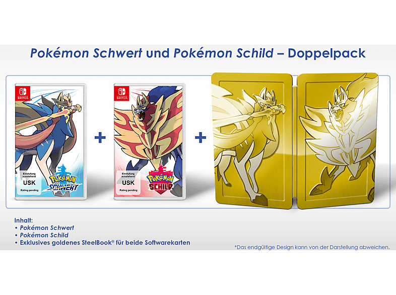 Pokemon Schwert Und Schild Doppelpack Nintendo Switch Mediamarkt