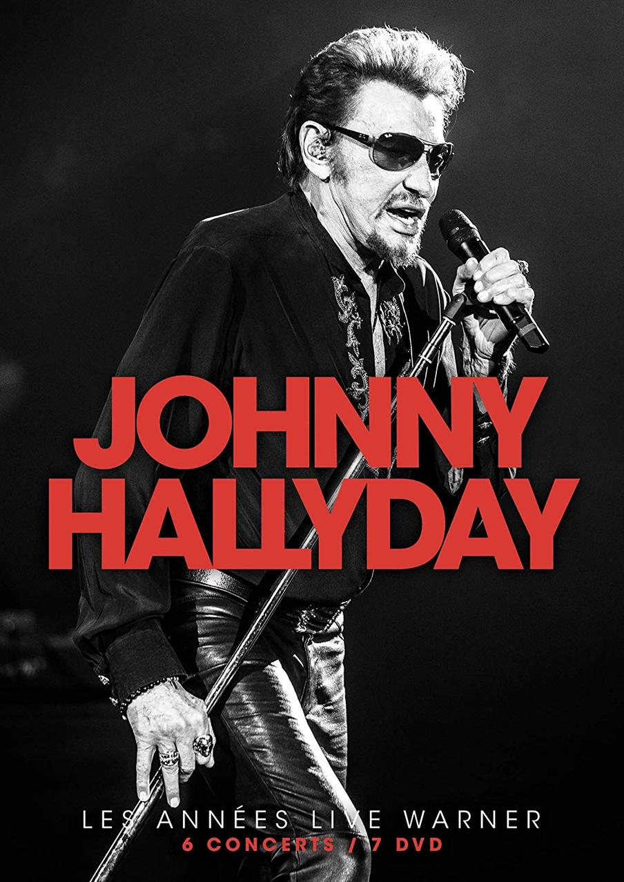Johnny Hallyday - Les Années Live Warner DVD