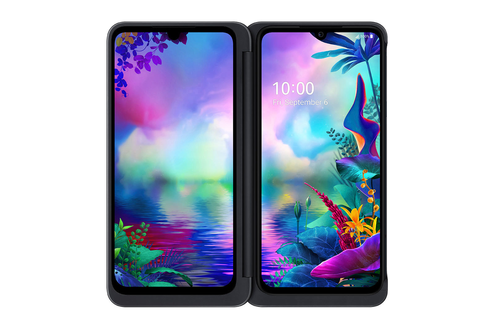 LG G8X Thinq Dual Screen 128 GB Schwarz Dual SIM