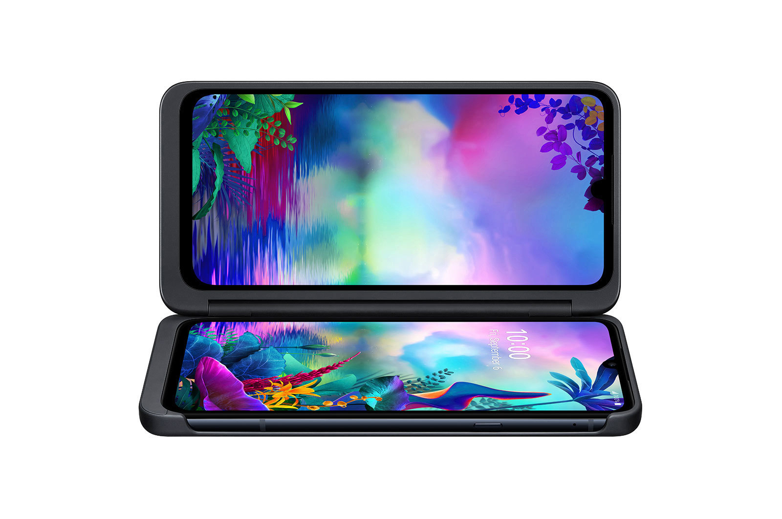 LG G8X Thinq Dual Screen 128 GB Schwarz Dual SIM
