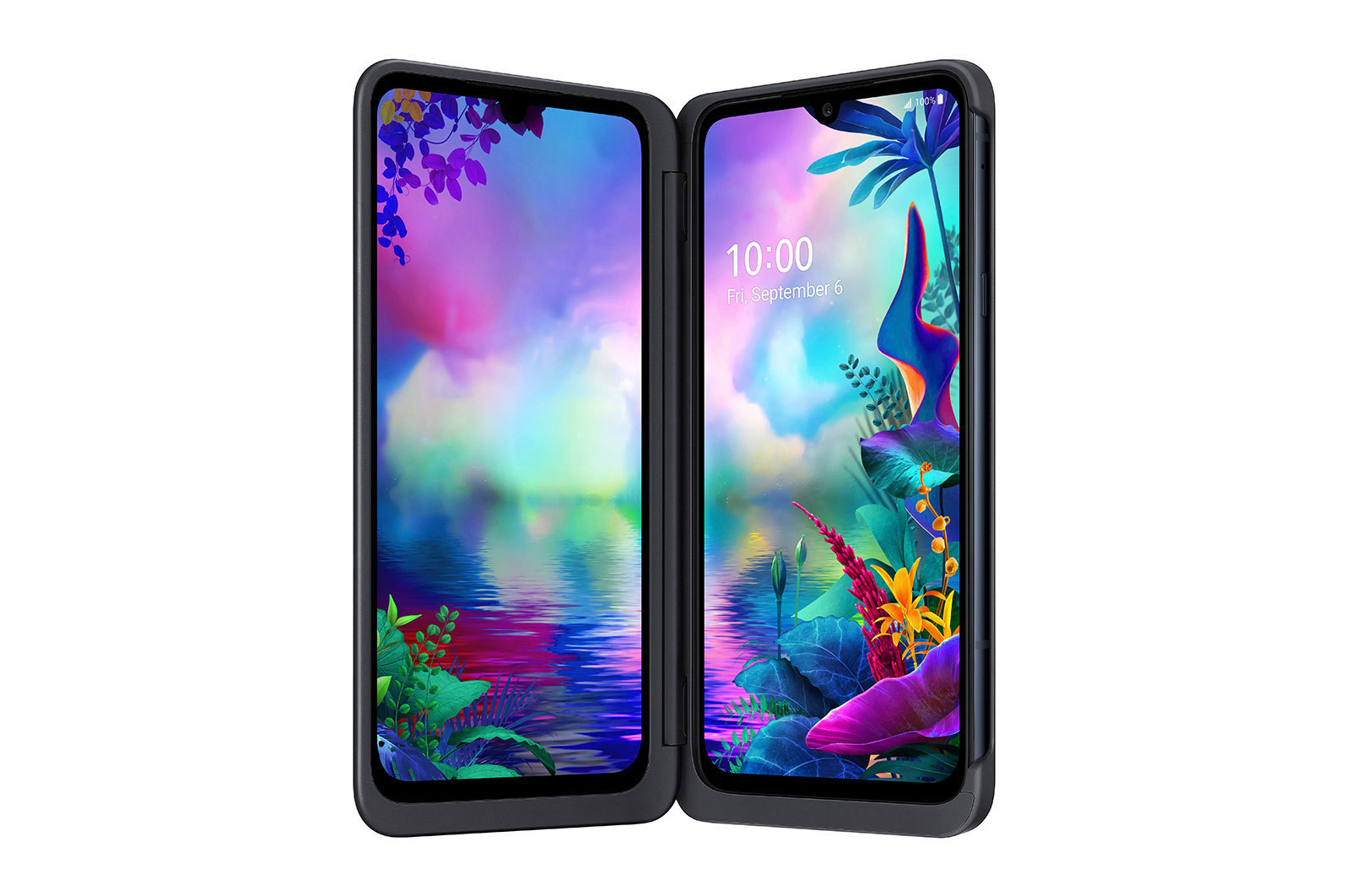 LG G8X Thinq Dual Screen 128 GB Schwarz Dual SIM