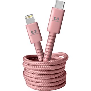 FRESH N REBEL USB-C-kabel - Lightning Fabriq 1.5 m Dusty Pink (2CLC150DP)