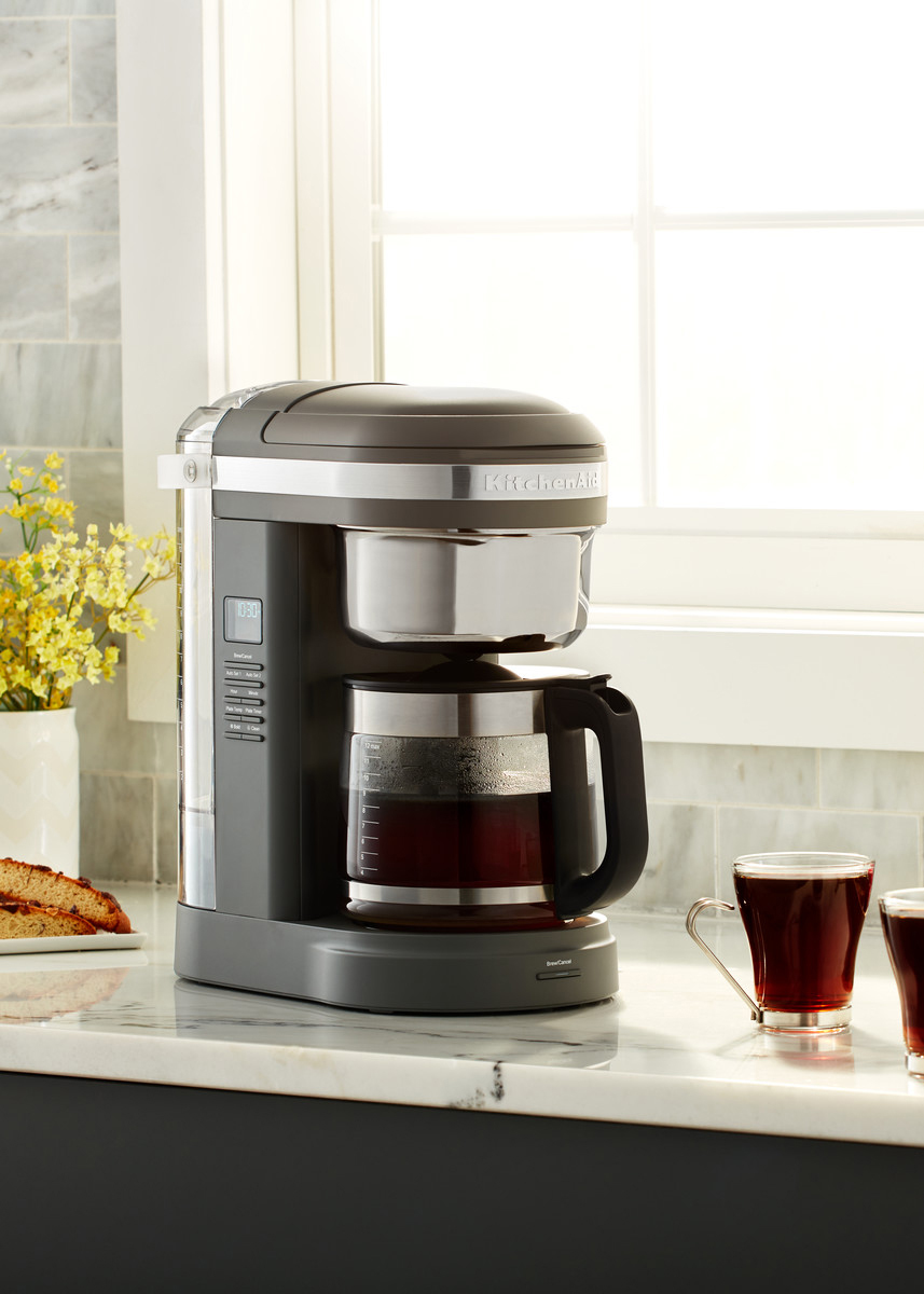KITCHENAID 5KCM1209EDG Kaffeemaschine Anthrazitgrau