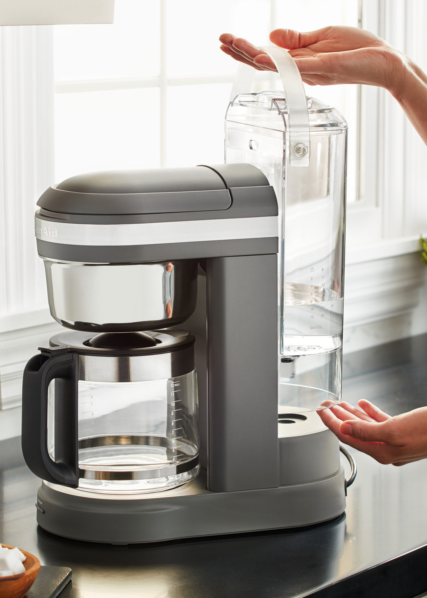 KITCHENAID 5KCM1209EDG Kaffeemaschine Anthrazitgrau