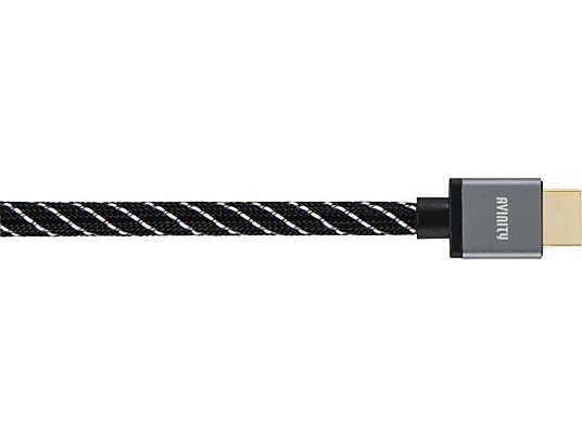AVINITY 00127172 - Câble HDMI (Noir/Blanc)