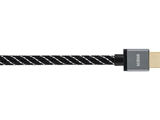 AVINITY 00127173 - HDMI-Kabel (Schwarz/Weiss)