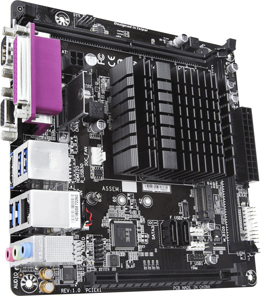 GIGABYTE J4005N D2P Mainboard Mehrfarbig