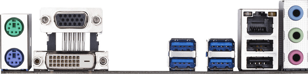 GIGABYTE B365M D2V Mainboard Mehrfarbig
