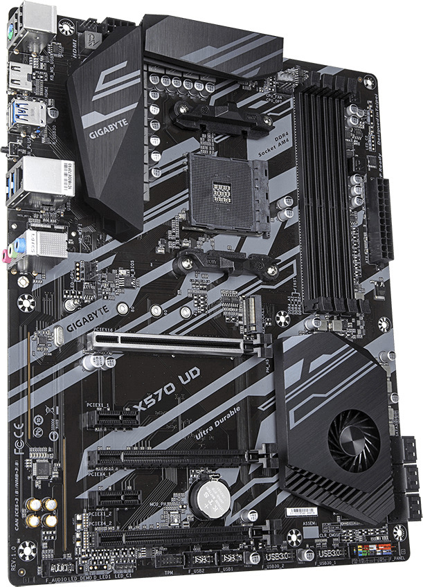 GIGABYTE X570 UD Mainboard Mehrfarbig