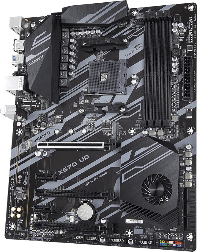 GIGABYTE X570 UD Mainboard Mehrfarbig