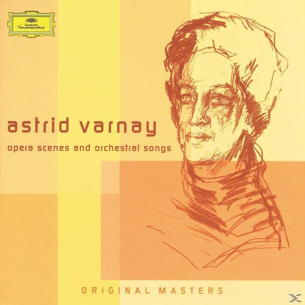 Pochette d'album avec portrait de femme, texte 'Astrid Varnay' et 'Opera Scenes'.